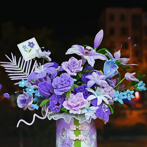Juego de 811 Piezas de Alambres de Chenilla con Tallo Retorcido, Kit para Hacer Ramos de Flores Artificiales - Product Image 6