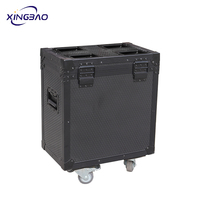 OEM / ODM étui de transport en aluminium noir personnalisé pour DJ fly flight case tambour flight case Heavy Duty StorageMidas M32 Flight Hardware Boxes