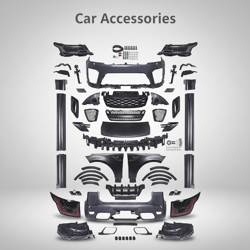 Black Support Auto Facelift Refit BodyKit