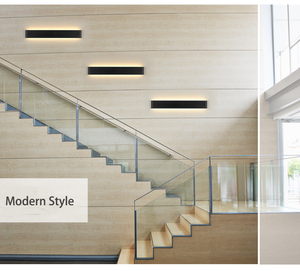 ANTLER Đèn tường LED Gương đèn cho phòng tắm cổ tủ gắn kim loại nóng bán Salon sang trọng PC nhôm trắng 65 hiện đại - Product Image 4