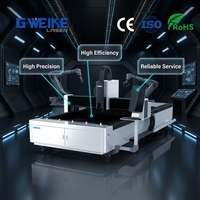 Machine de découpe laser intelligente à prix réduit pour tôles d'acier inoxydable, argent et or