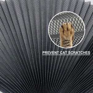 Polyester cửa sổ màn hình lưới sợi thủy tinh màu xám muỗi lưới bay Màn hình Net plisse côn trùng màn hình lưới - Product Image 4