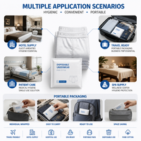 Sous-vêtements jetables pour hôpital, caleçons jetables pour hommes, sous-vêtements jetables pour patients, essentiels pour la récupération