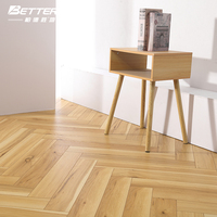 High Quality 8mm Timber Wooden Laminate Floor Durable Waterproof Glossy Click Installation Type AC3 Wear-Resistant