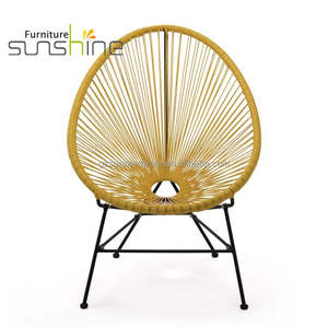 <span class=keywords><strong>Chaise</strong></span> de soleil <span class=keywords><strong>Acapulco</strong></span> d'intérieur et d'extérieur, chaises oeuf, en osier, <span class=keywords><strong>chaise</strong></span> de loisirs colorée, Offre Spéciale - Product Image 1