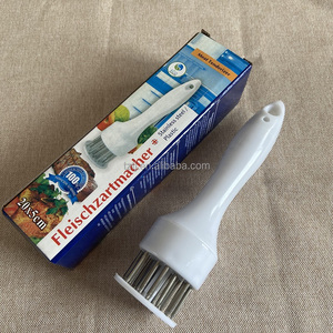 Attendrisseur de viande de <span class=keywords><strong>cuisine</strong></span> à 21 dents en acier inoxydable, avec poignée ergonomique écologique, pour détendre la viande et la rendre plus tendre, idéal pour les steaks - Product Image 4