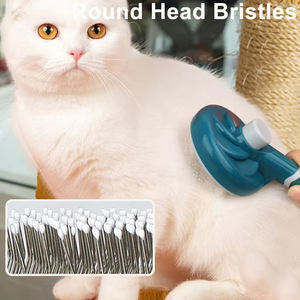 แปรงขนสุนัขแบบพรีเมี่ยมแปรงขนยาวทำจากสเตนเลสสำหรับสัตว์เลี้ยงแปรงขนยาวสำหรับสุนัข - Product Image 5