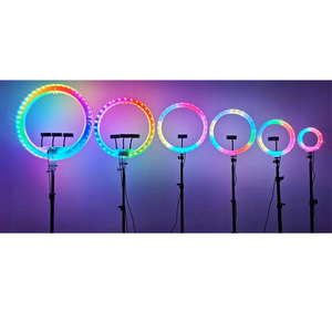 Anillo <span class=keywords><strong>de</strong></span> luces led rgb <span class=keywords><strong>de</strong></span> 12 pulgadas, iluminación <span class=keywords><strong>de</strong></span> color ajustable 3d, para selfis, fotografía y vídeo, tiktok, transmisión en vivo - Product Image 5