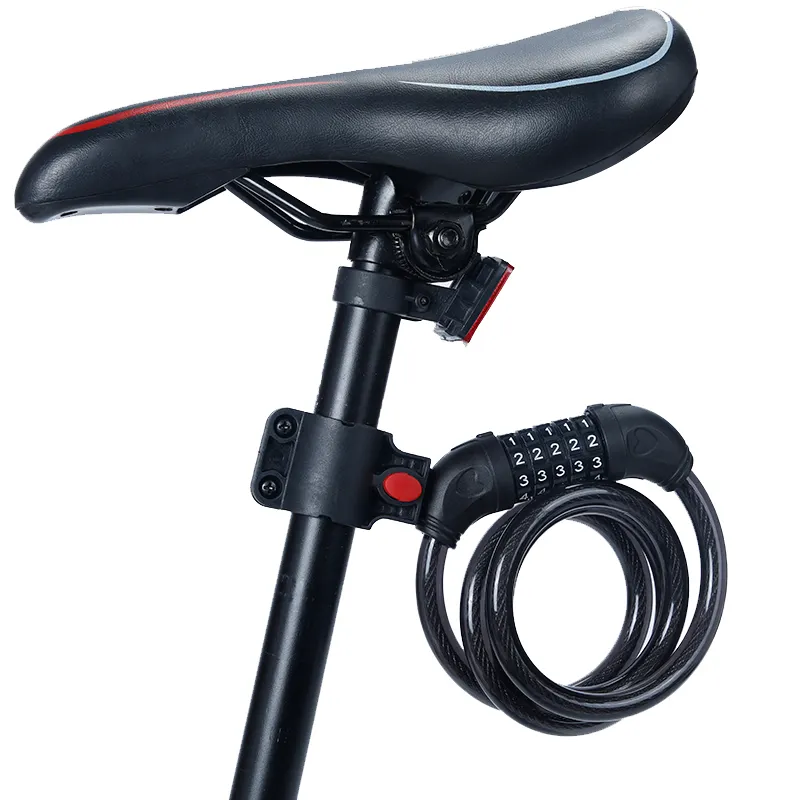 安全MTB指紋自転車ロック、プロフェッショナルロード自転車自転車アラームロック/*
