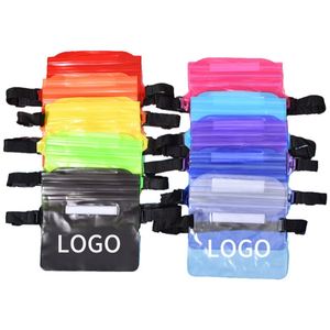 Sac banane étanche pour festivals aquatiques – Grande capacité et pochette étanche pour téléphone en PVC triple étanchéité - Product Image 1