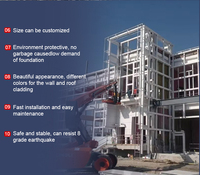 Edificio Industrial Prefabricado Moderno de Acero Inoxidable de Primera Calidad, Almacén, Fábrica, Taller, Certificado ISO, Ecológico
