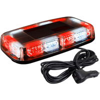 Barre lumineuse LED miniature 48 LED, gyrophare LED de toit, lumière de sécurité d'urgence haute visibilité pour camion et véhicule 12V-24V