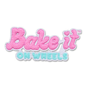 JP 블랙 셔닐 패턴 타월 고무 장 의류 장식 봉제 컬러 자수 천 사용자 정의 열 프레스 패치 - Product Image 3