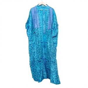 Pijamas de Seda Pura 100% de la India, Diseño Vintage, Rayas de Lujo, Transpirables, Suaves y Elegantes, Manga Larga, Cuello en V - Product Image 1