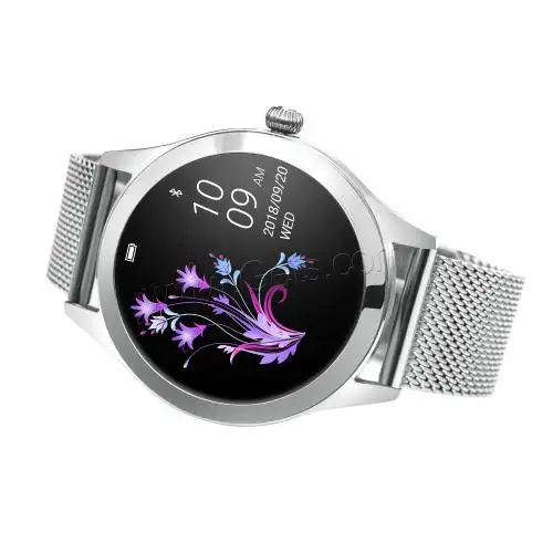 Nieuwe Telefoon Horloge Smart Rvs Glas Hartslag Armband Fitness Armband Mode Sieraden 1454038