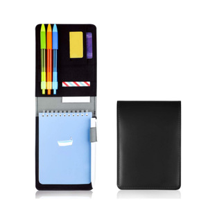 Couverture en cuir pour carnet de points de golf, couverture de carnet en cuir PU et patchwork de feutre, porte-cartes, porte-cartes de visite - Product Image 2