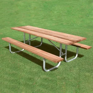 Fabriek Groothandel Houten Babymeubilair Buiten Park Bank Kinderen Picknicktafel Kinderen Outdoor Activiteit Tafel En Stoel Set