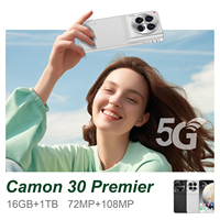Smartphone de jeu Android 14 Camon30 Premier 2025 4G 5G, téléphone mobile avec processeur Deca Core, 16+1 To de stockage, alternative économique au Camon 30 Pro