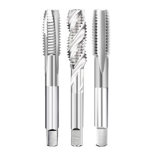 Taraud en acier inoxydable à haute teneur en cobalt 6542, taraud de machine, pointe plaquée titane, rainure droite pour perçage spécial - Product Image 1