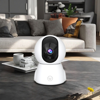Caméra domestique Tuya sécurité intelligente sans fil Wifi télécommande panoramique haute définition Vision nocturne Cmos Cloud Mini