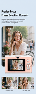 Günstige HD Kleine Kinder Retro-Videokamera Kompakt mit TFT-Farbdisplay Mini Digitalkamera - Product Image 3