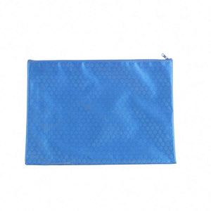 Lock Envelope <b>File</b> Folder A4 Pouch Factory Price Full Color Customizable Plastic Oxford <b>Document</b> Bag with Zipper - Product Image 4