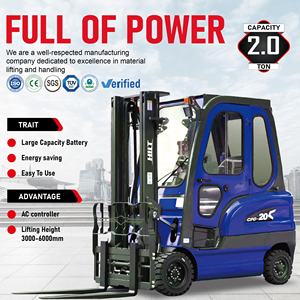 लीड-एसिड बैटरी इलेक्ट्रिक फोर्क लिफ्ट ट्रक 4wd 4 व्हील हाइड्रोलिक लेकट्रिकली फोर्कलिफ्ट अटैचमेंट पार्ट्स सोइल्ड टायर 3000 किलोग्राम 3 टन - Product Image 4