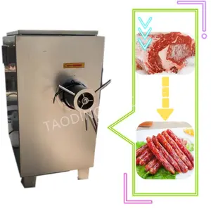 Mesin Sosis dan daging cincang daya kuat mesin penggiling daging manual pencincang daging
