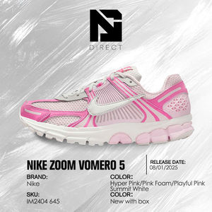 Nike Wmns Air Zoom Vomero 5 'ไฮเปอร์พิงค์' รองเท้ากีฬาระบายอากาศสำหรับผู้หญิงรองเท้าวิ่งรองเท้าผ้าใบ - Product Image 6