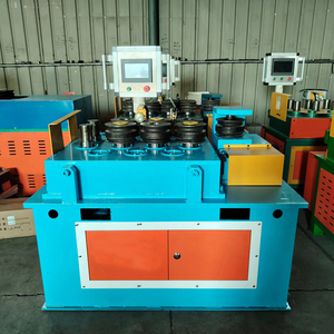 เครื่องม้วนงอท่อเหล็กหมุนทรงโค้ง CNC เครื่องม้วนสำหรับโครงไม้เลื้อยองุ่น - Product Image 3