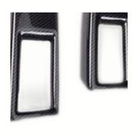 YW141 pour Chevrolet Cruze 2009-2015, autocollants en fibre de carbone, modification intérieure couleur bois, console centrale, levier de vitesses et