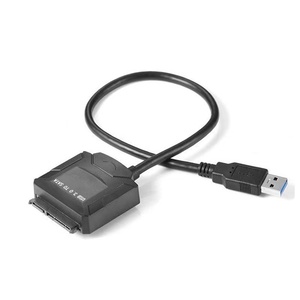 Cable convertidor <span class=keywords><strong>adaptador</strong></span> <span class=keywords><strong>USB</strong></span> 3,0 macho <span class=keywords><strong>a</strong></span> <span class=keywords><strong>SATA</strong></span> de 22 pines <span class=keywords><strong>con</strong></span> fuente de <span class=keywords><strong>alimentación</strong></span> de CC HDD para disco duro de 2,5 "3,5" - Product Image 4