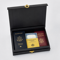 Luxuriöse Geschenkbox mit Magnetverschluss und individuellem Logo-Prägedruck aus recycelten Materialien für Schuhe und Kleidung