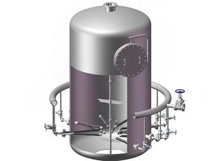 1500L Edelstahl Essigsäure-Fermentationstank für Lebensmittelgeeignete Essigproduktion mit Belüftung, Rührwerk und CIP-System - Product Image 5