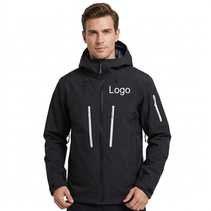 Giacca da Sci Invernale Impermeabile e Antivento con Cappuccio per <span class=keywords><strong>Uomo</strong></span>, Personalizzabile con Logo OEM, Vendita all'Ingrosso - Product Image 1