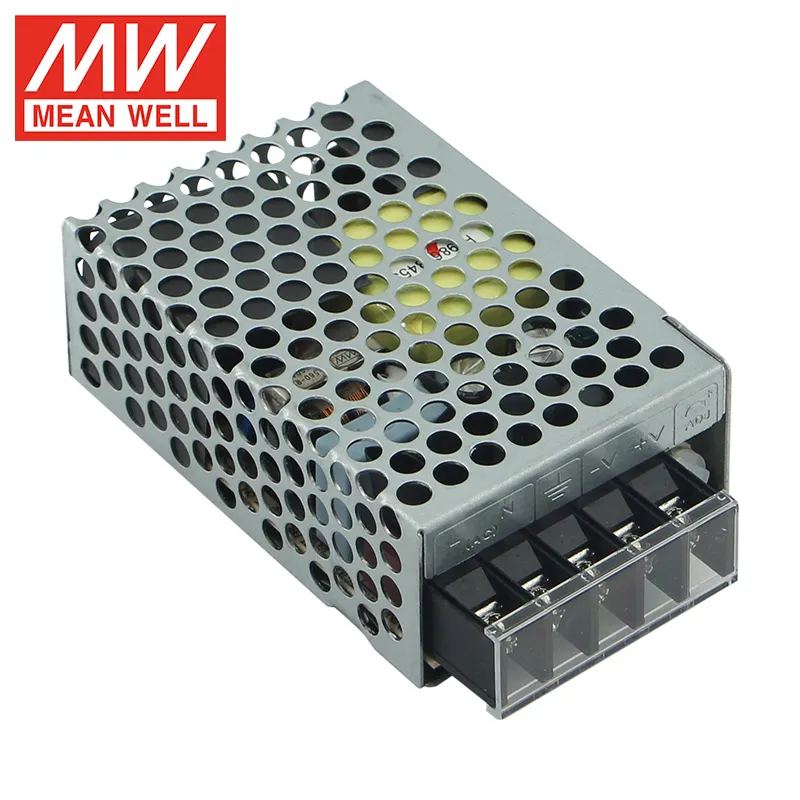 Fuente de alimentación Meanwell: fuente de alimentación de CA a CC, de 25W, 5V, 5A, Smps