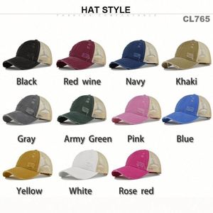 Oem Custom 3d Embroidery Washed Trucker Baseball Cap With Mesh Distressed Dad <b>Hats</b> Trucker Baseball Cap With Mesh - Product Image 2