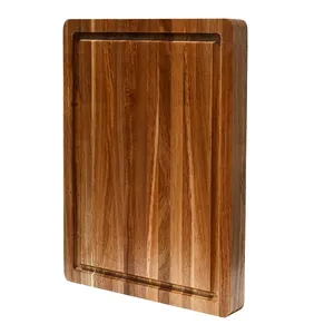 Manufacturers Wholesale Custom Rectangular Bamboo Wooden Cutting Board Kitchen Walnut Wood Cutting Board