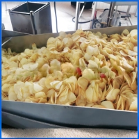 Línea de producción de patatas fritas naturales ZHUOYU 100-500 kg/h Línea de producción de patatas fritas frescas