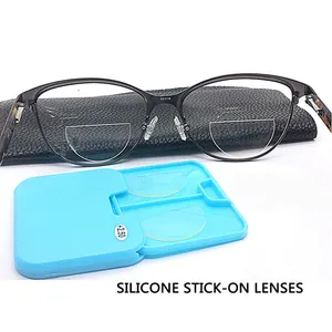 Yeni Unisex okuma gözlüğü uygun yama silikon macun okuyucu kişiselleştirilmiş Lens gözlük