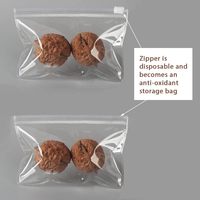 Bijoux fermeture éclair personnalisé petit plastique clair mat Pvc sac à fermeture éclair pour bijoux cosmétiques emballage pochette Ziplock