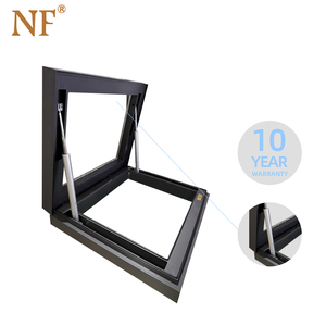 Ventana de techo de tragaluz de aluminio <span class=keywords><strong>abierto</strong></span> oscilante con marco de aleación de aluminio Patrón de apertura vertical para uso en la cocina - Product Image 6