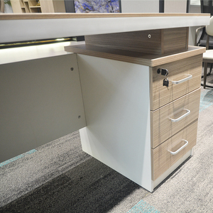 Scrivania Direzionale Convertibile All'Ingrosso, Tavolo da <span class=keywords><strong>Lavoro</strong></span> Moderno, Scrivania Modulare Estensibile in Legno per Ufficio - Product Image 2