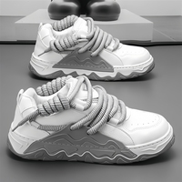 Sneakers confortables pour hommes de la marque Lanwen, modèle Chunky, tendance 2025