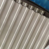 Tôle d'acier profilée de type 930, moderne, durable, anti-corrosion, pour toiture et mur