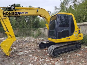 KOMATSU 98% Nueva Excavadora Hidráulica Usada de 5 a 6 Toneladas Shanghai Mini PC 60-6 Monitor 6 T de 5 a 6 Toneladas de 1 a 2 Toneladas - Product Image 3