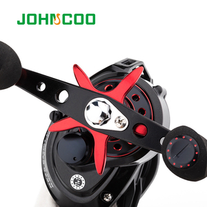 Carrete <span class=keywords><strong>de</strong></span> lanzamiento <span class=keywords><strong>de</strong></span> cebo JOHNCOO juego grande agua salada pesca iluminación <span class=keywords><strong>de</strong></span> bobina peso - Product Image 4