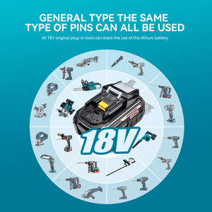 8Ah 오리지널 플러그인 리튬 이온 드릴 배터리 팩 전동 공구용 드릴 무선 공구 리튬 이온 배터리 - Product Image 3