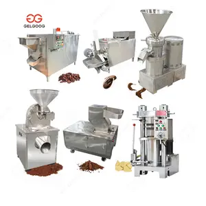 100 Kg/u Cacao Verwerking Apparatuur Cacaopoeder Verwerking Machine Gelgoog