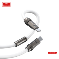 Câble USB C en silicone Earldom, chargeur original PD, câble de données USB type C vers type C, cordon de charge rapide pour Samsung Galaxy S21